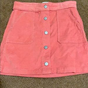 This is nice pink skirt was only worn once